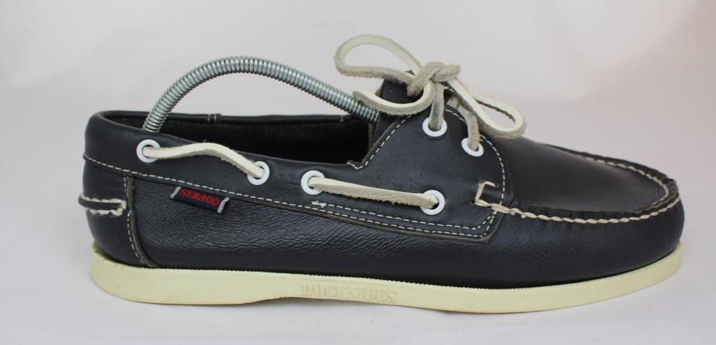 SEBAGO DOCKSIDES_ SKÓRZANE MOKASYNY_ 41 ( 26 CM)