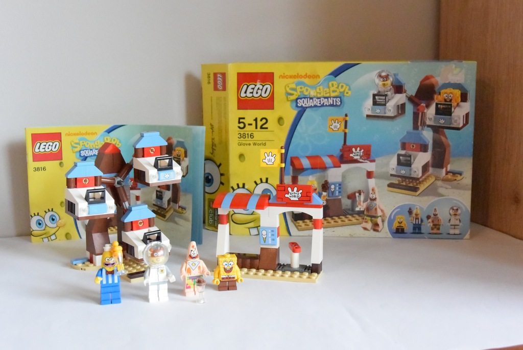 Klocki LEGO Spongebob 3816 Świecie Rękawicy