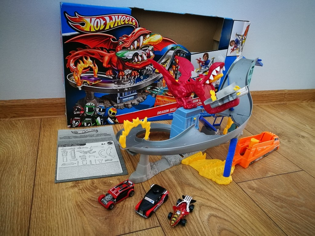 hot wheels dragon destroyer track set