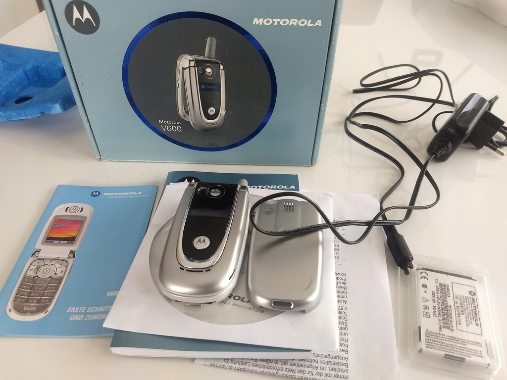 MOTOROLA V600 Nówka UNIKAT komplet