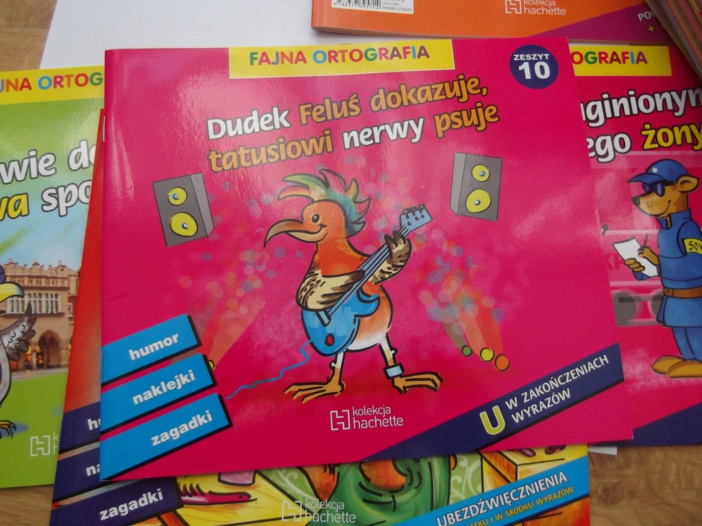 Fajna Ortografia Kolekcja HACHETTE 32 Książki