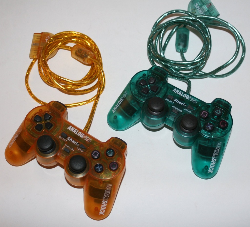 Zestaw 2x PAD Double Shock / PSX PS2 PSOne  /