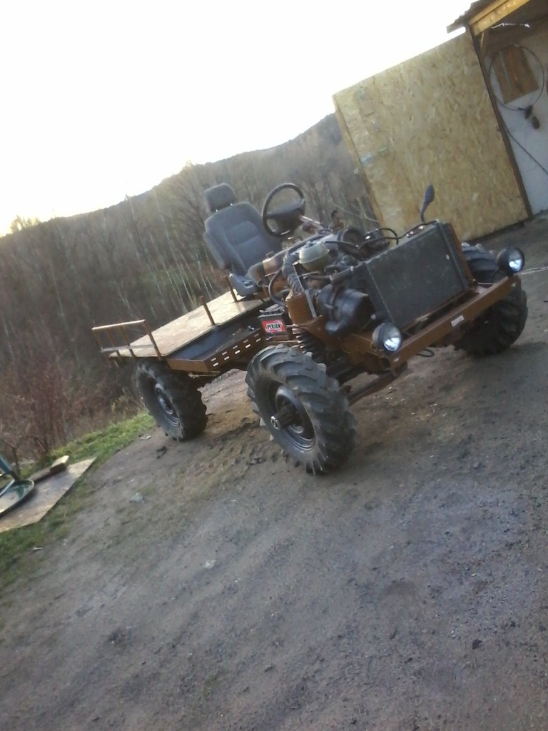 Traktor SAM 4x4, ZMOTA ARO 2.5D