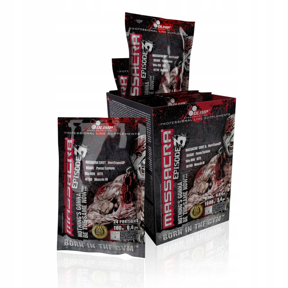 Olimp Massacra Episode 3 Stack Kreatynowy - 180g