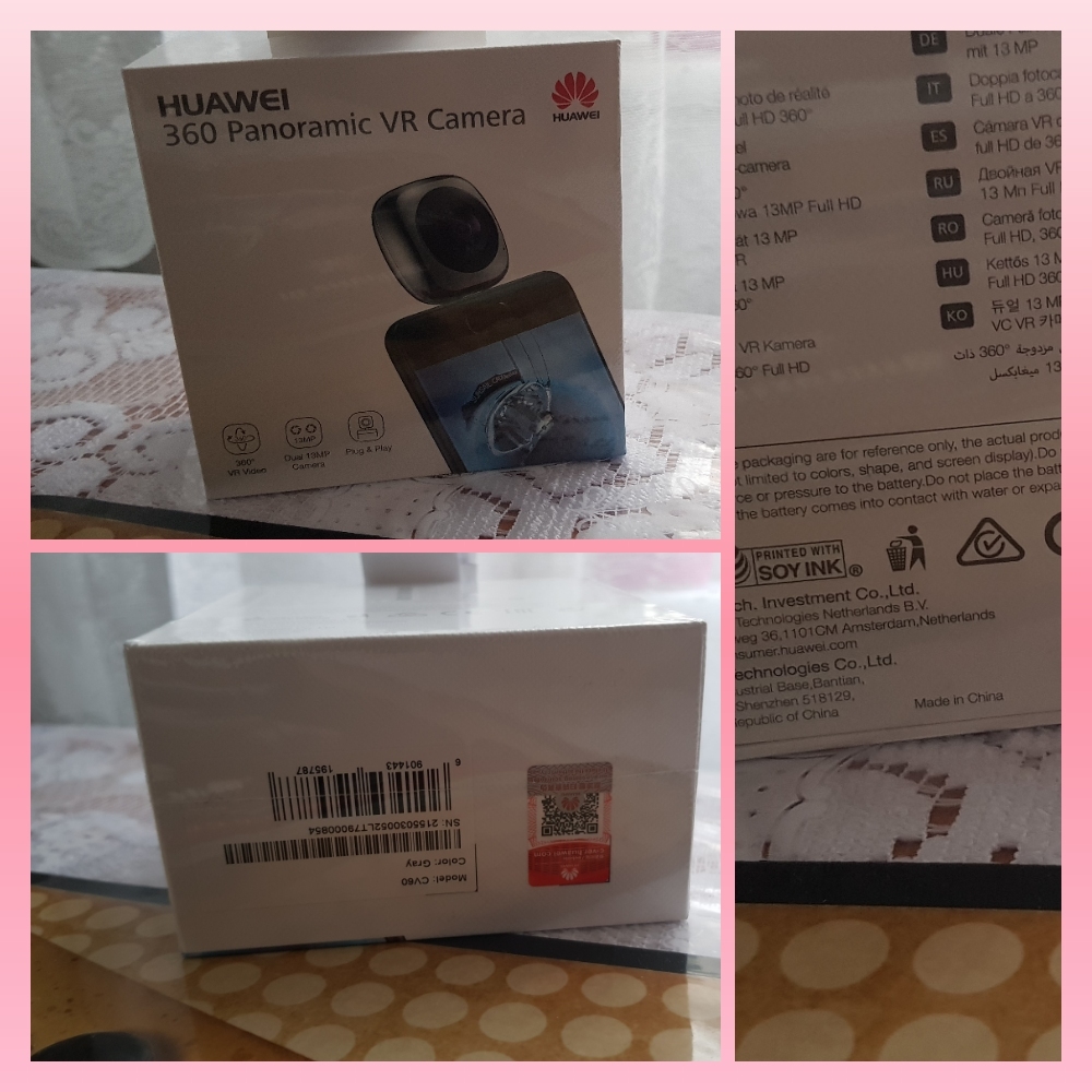  Huawei kamera 360 Panoramic VR