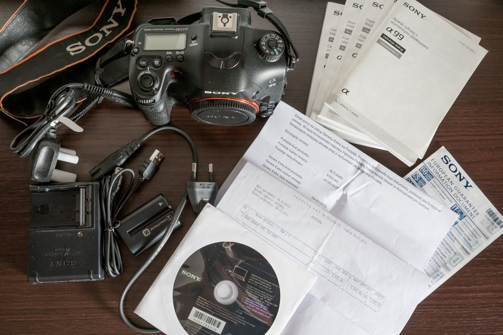 SONY A99 Lustrzanka Body SLT-A99 GWARANCJA 03.2019