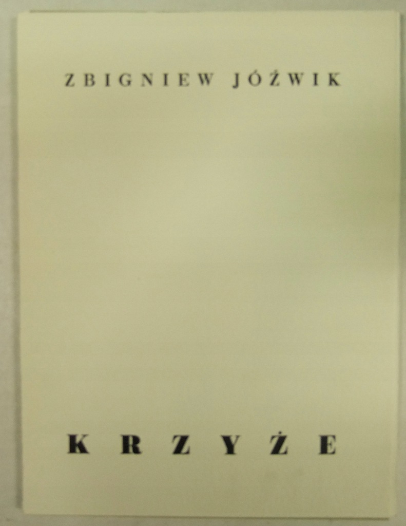 Krzyże Grafika Zbigniew Jóźwik d7