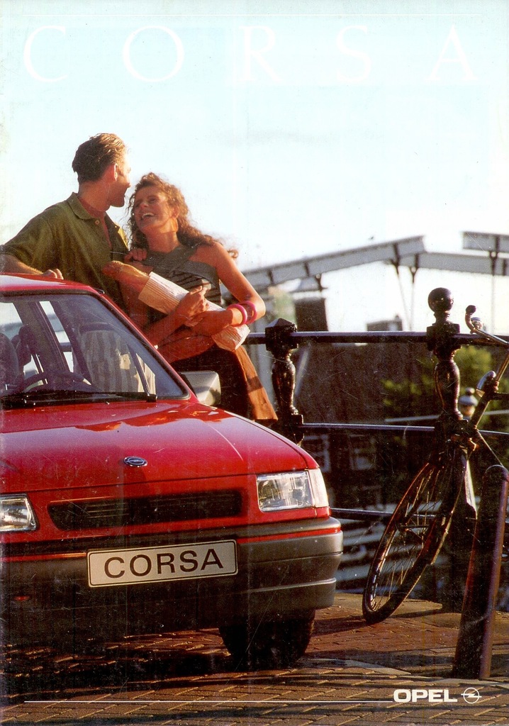 Prospekt OPEL CORSA 1990