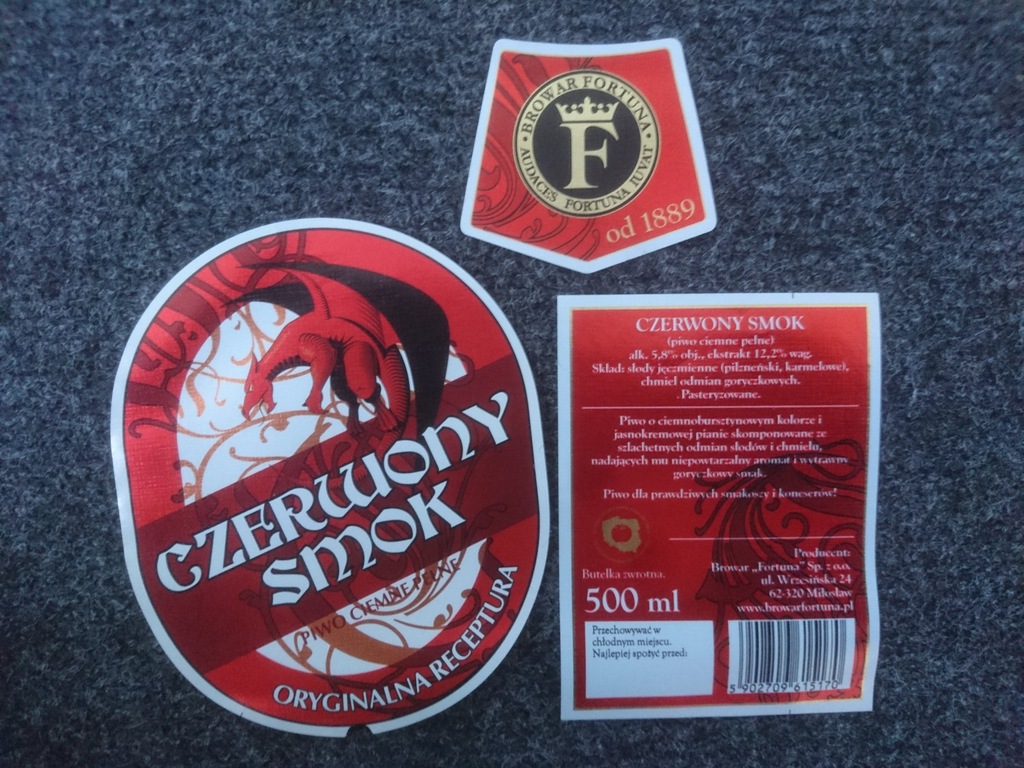 Browar Fortuna Czerwony Smok