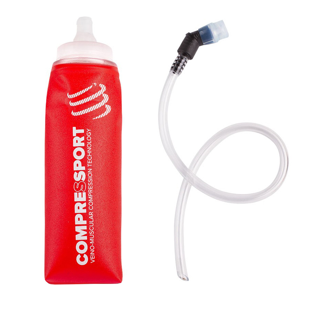 COMPRESSPORT Ergo Flask Bidon 600 ml z długą rurką