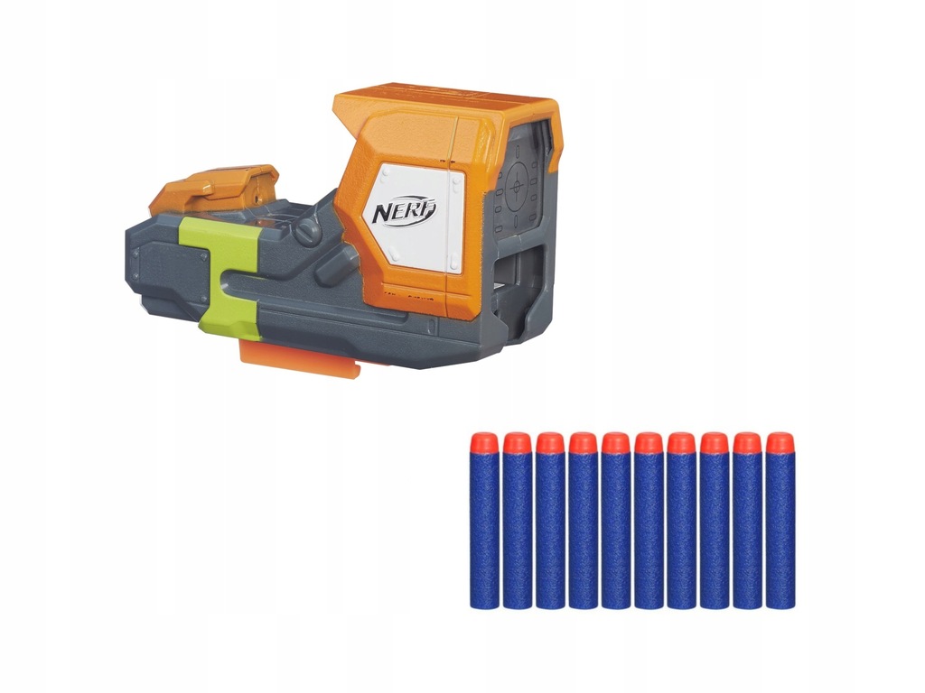 HASBRO NERF MODULUS CELOWNIK Z KROPKĄ + DODATKI