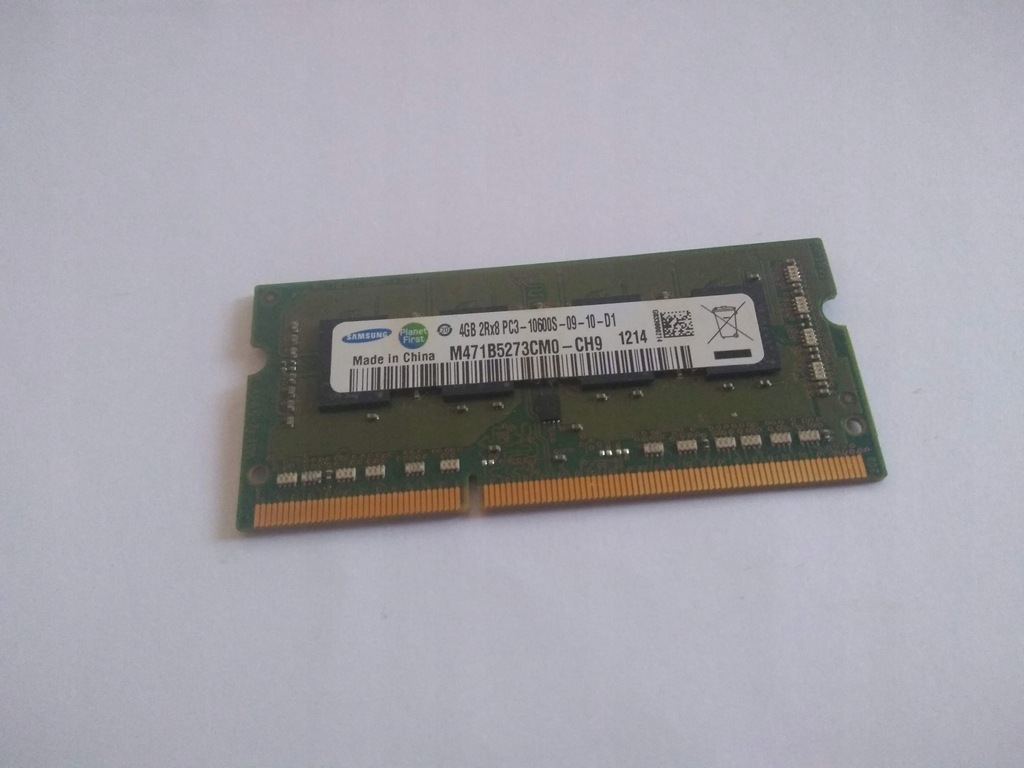DDR3 Samsung 4GB CL9 1333MHz M471B5273CMO-CH9