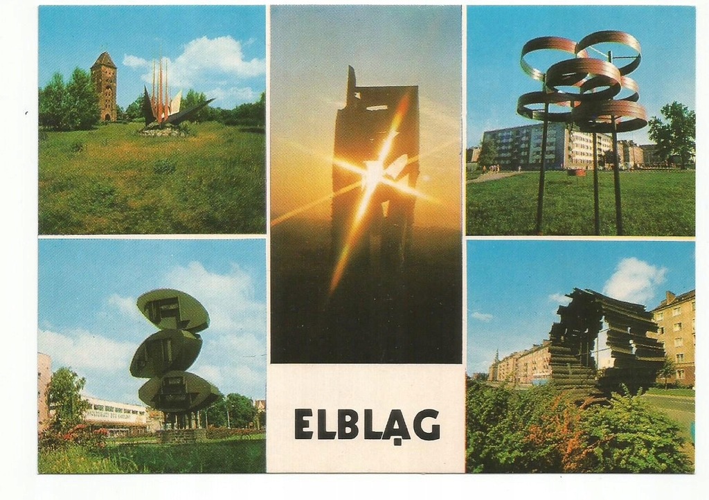 Elbląg formy przestrzenne