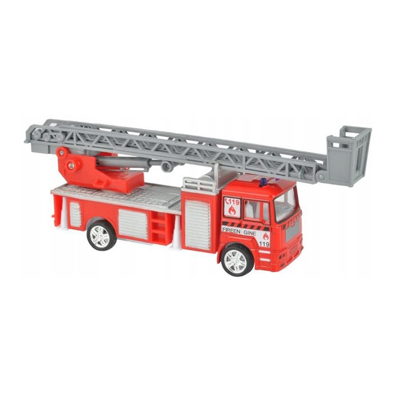 Wóz strażacki z napędem - zabawka