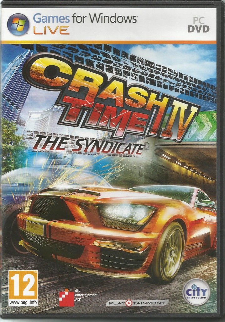 CRASH TIME IV 4 5+/6 GRA PC BIAŁ KRUK WARSZAWA!