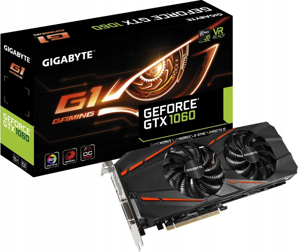 Karta graficzna Gigabyte GeForce GTX 1060 6GB