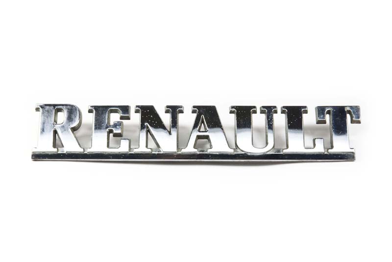 Emblemat znaczek Renault napis uniwersalny orygin.