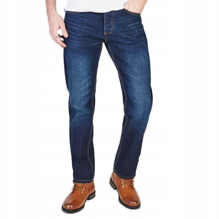 C7556 Soviet Straight SPODNIE JEANS męskie 34/30