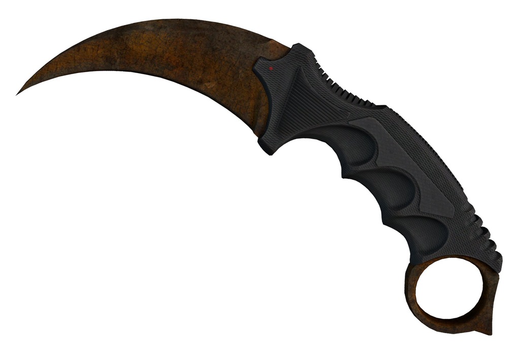 KARAMBIT RUST COAT BS 1/5 CS:GO NÓŻ KOSA