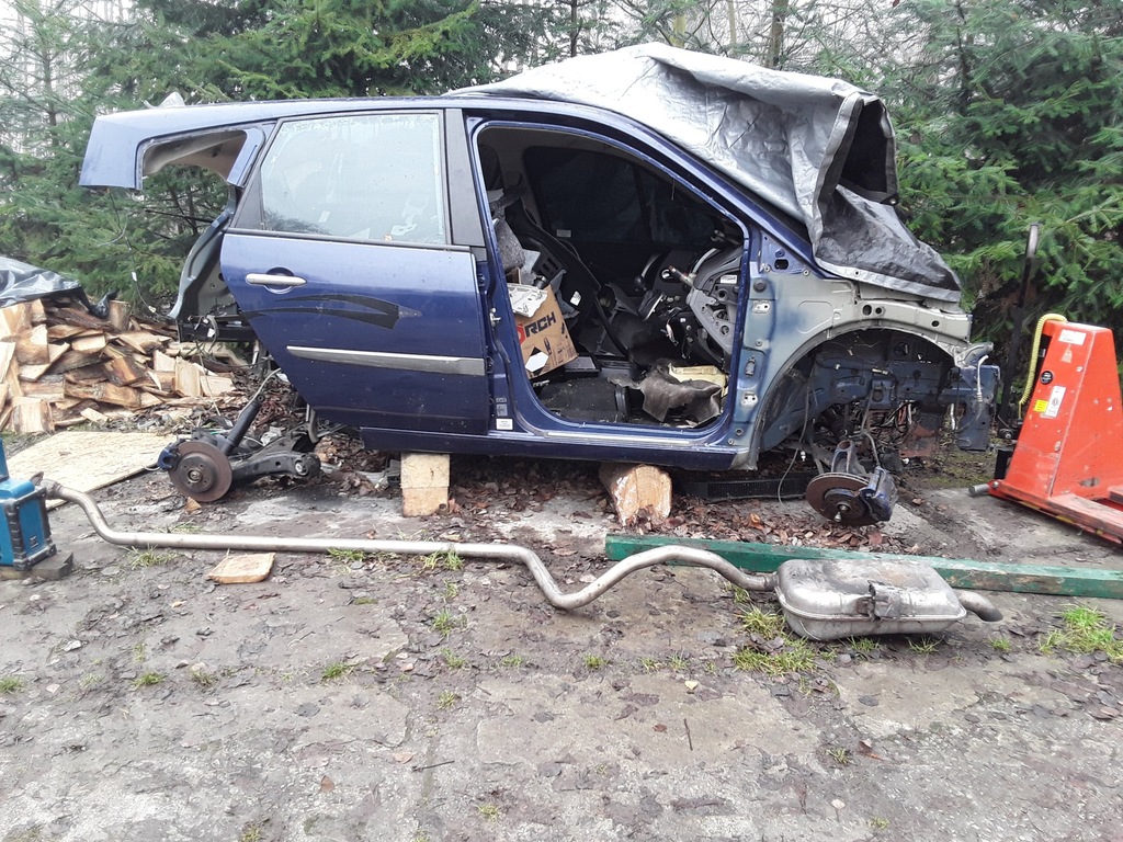 Renault scenic 2 diesel 1,9 tłumik