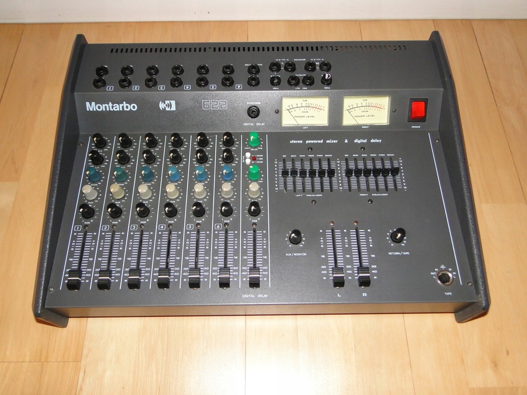 REWELACYJNY POWERMIXER MONTARBO 622 DIGITAL DELAY