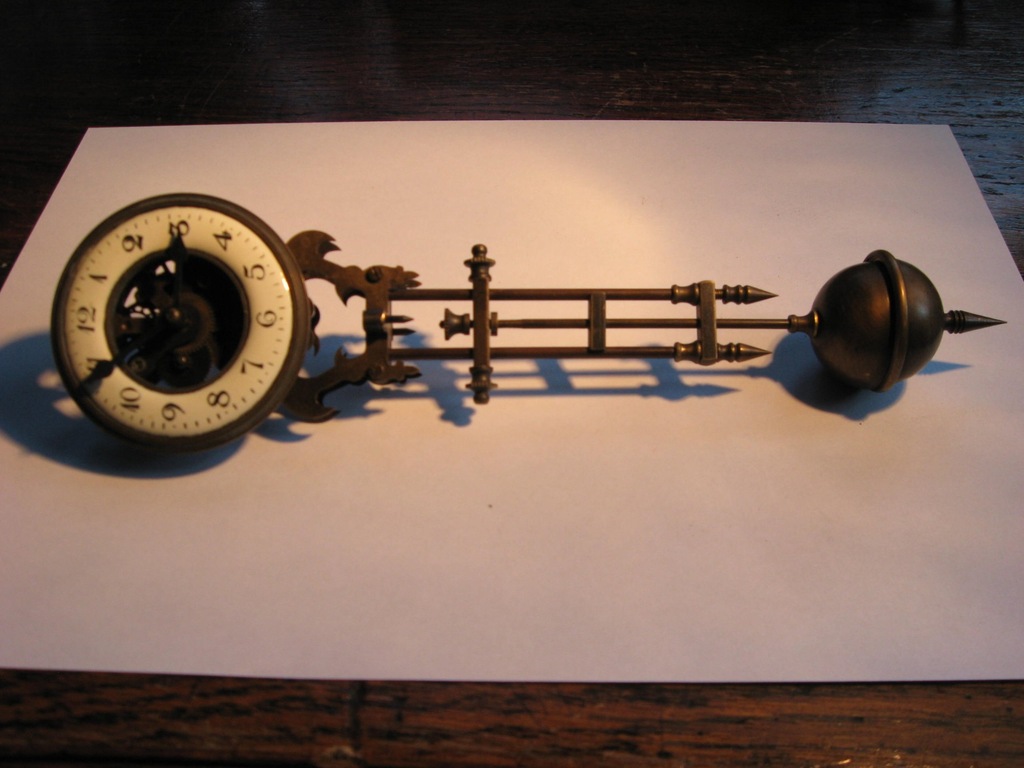 Werk do zegara "kiwak" (mystery clock)