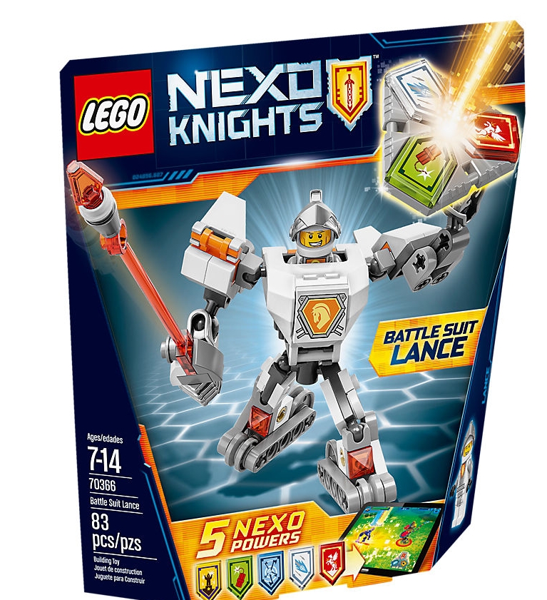 LEGO NEXO KNIGHTS 70366 ZBROJA LANCE'A