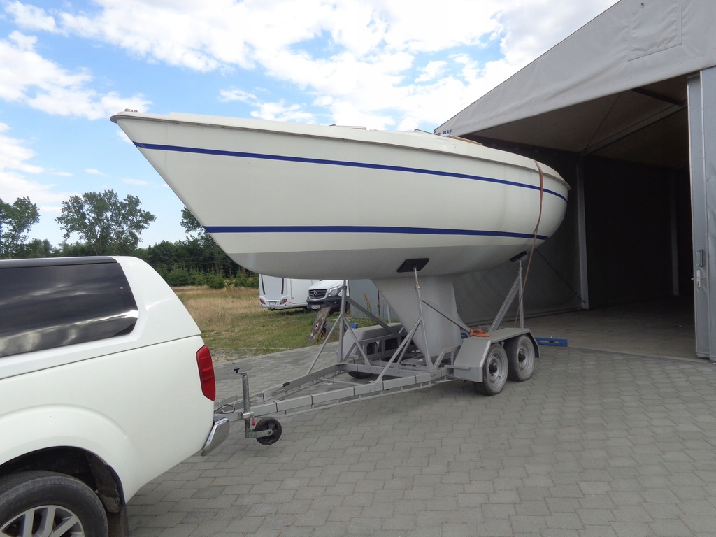Jacht żaglowy Cruiser 22 laweta nie tes sasanka