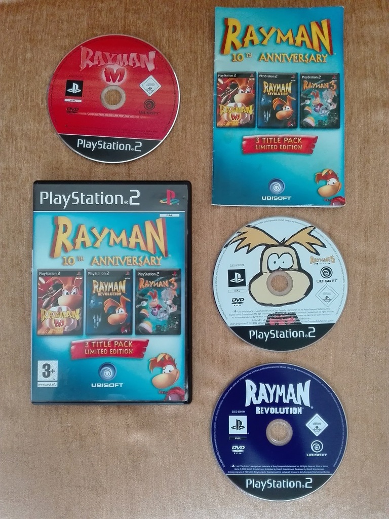 Rayman 10th Anniversary PS2