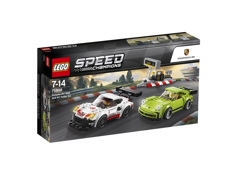 LEGO Speed Champions 75888 Porsche 911 RSR and 91