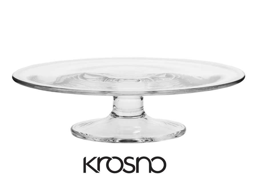 Patera na tort Laguna KROSNO HANDMADE 28 cm