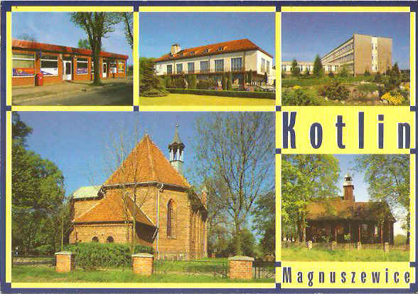 KOTLIN --- KOŚCIÓŁ -- POCZTA -- SZKOŁA --- 1997