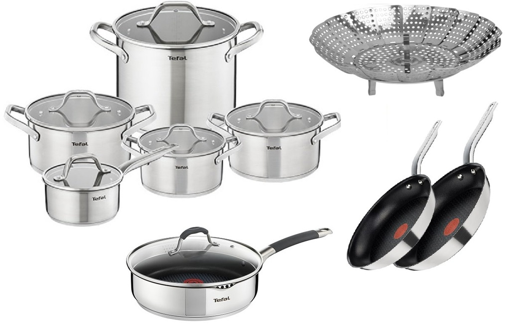 TEFAL GARNKI HERO +3Patelnie 24/28/24Głęboka -25%