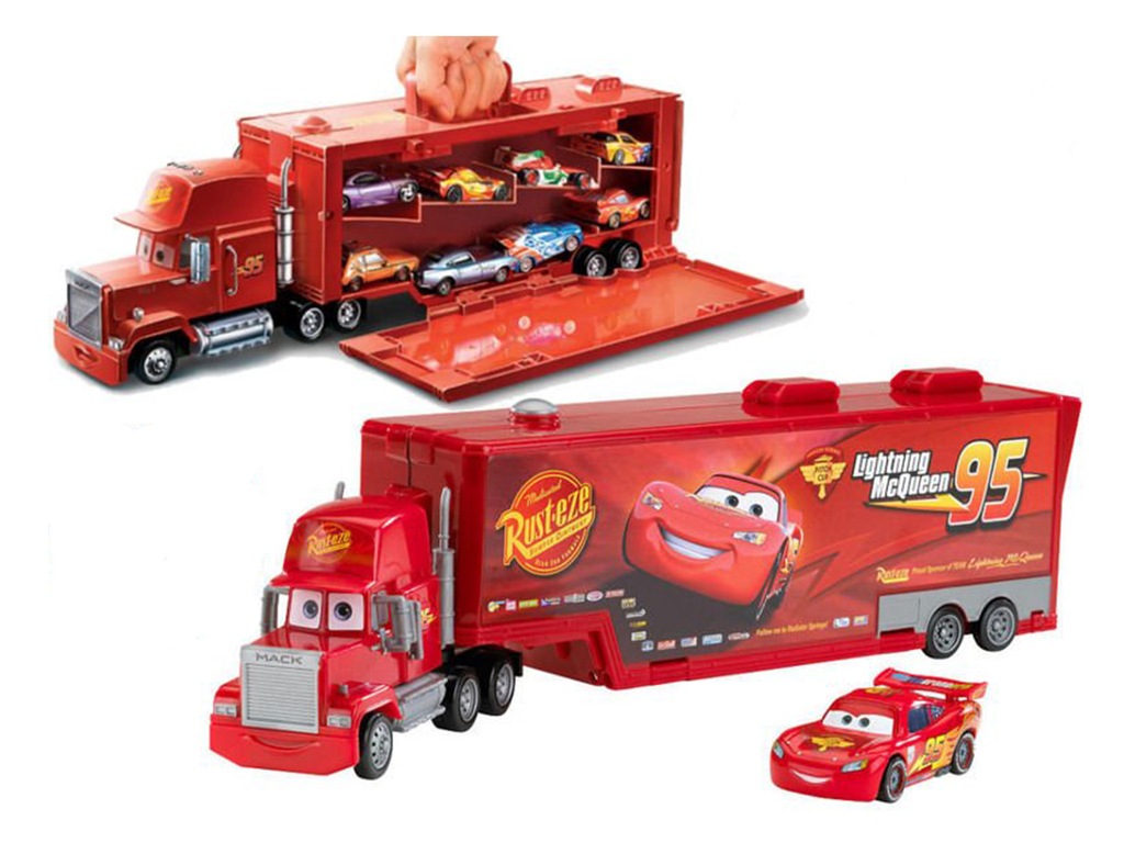 Ciężarówka AUTA Cars Mattel Maniek NACZEPA DHD72