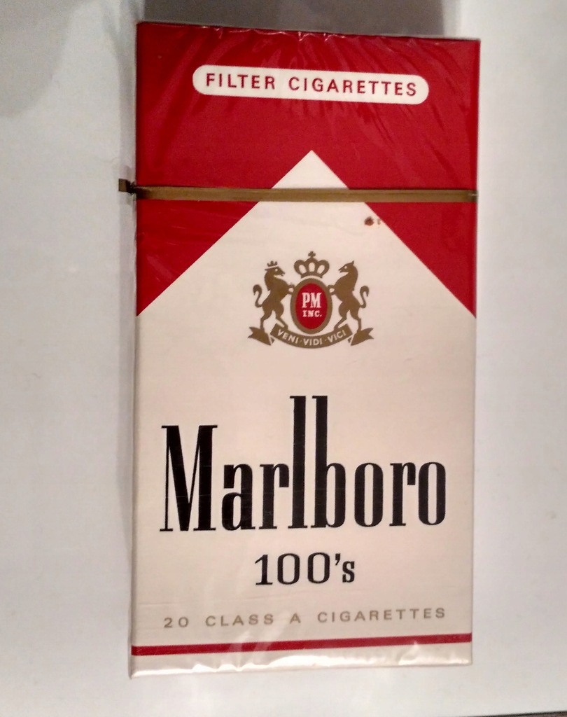 PAPIEROSY MARLBORO 100 UNIKAT STARE MALBORO 100's