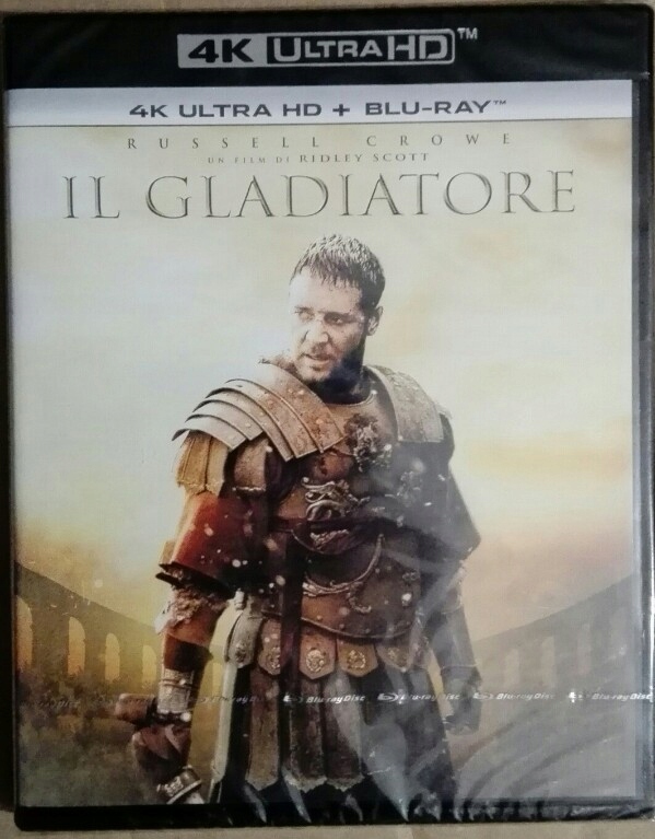 Film "Gladiator", Blu-ray 4k Ultra HD PL - 7703973362 - Oficjalne ...