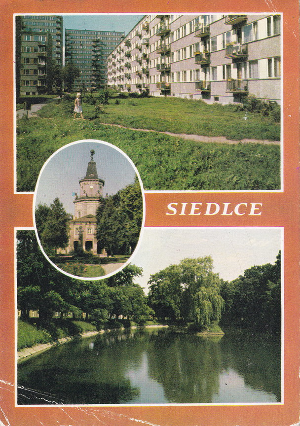 SIEDLCE - OSIEDLE TYSIĄCLECIA - RATUSZ - PARK