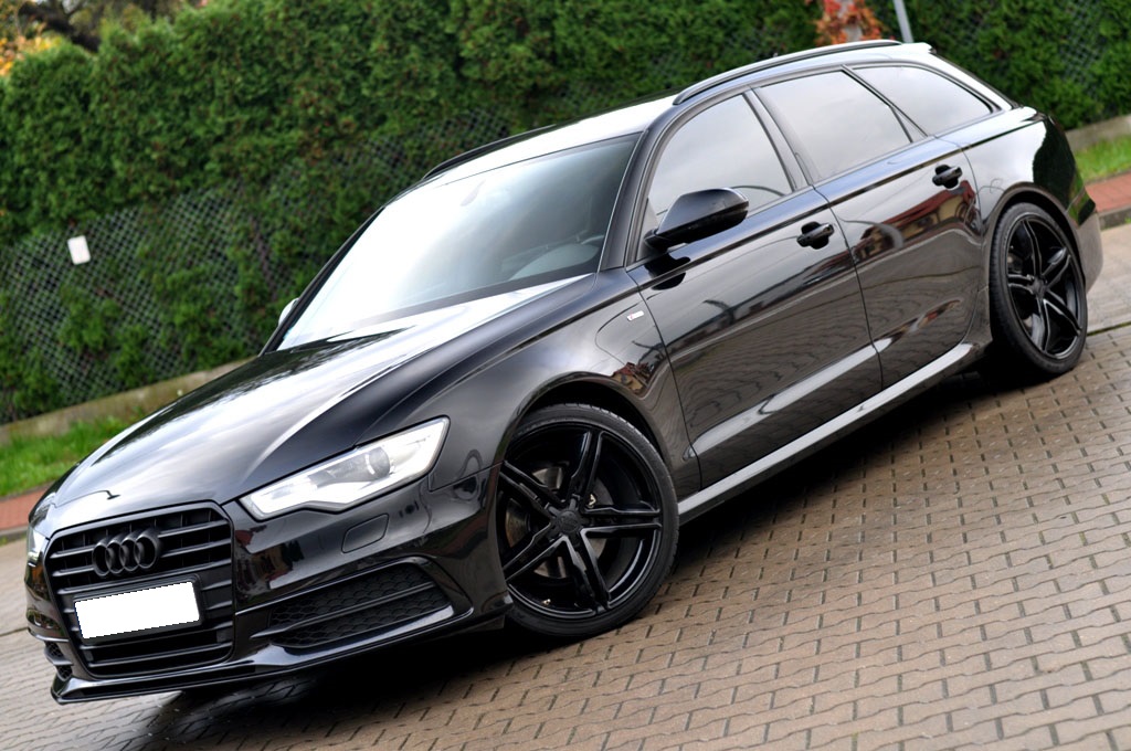 S-LINE x2 Audi A6 C7 Black Edition FULL