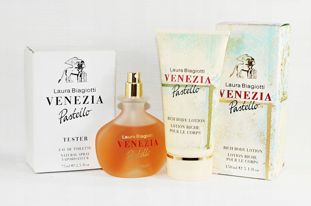 LAURA BIAGIOTTI VENEZIA PASTELLO SUPER ZESTAW - 7528108831