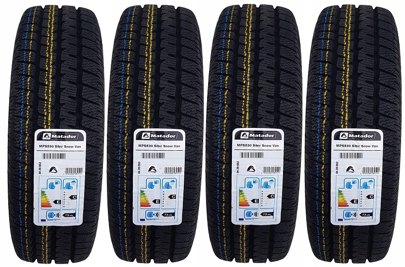 4x 195/75 R16C NOWE opony zimowe MATADOR BUS 107R - 7660468376 ...