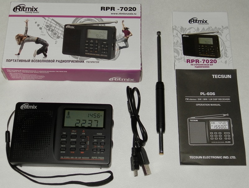 Radio RITMIX RPR-7020 DSP (Tecsun PL-606) nowe - 7386342567 - oficjalne ...