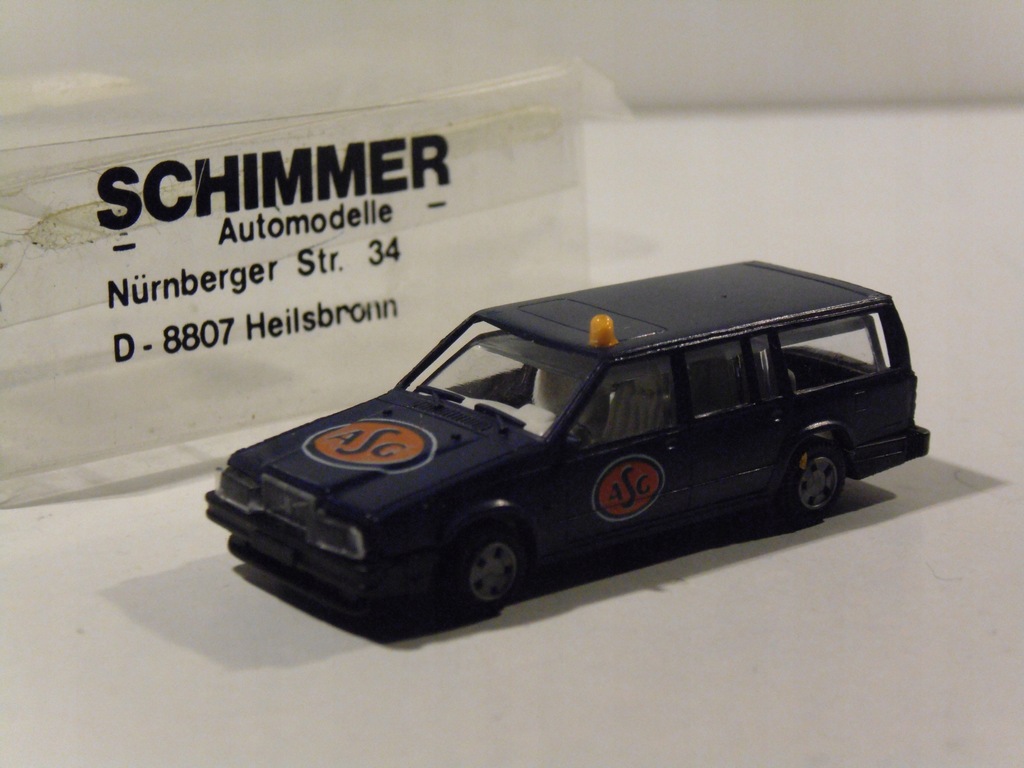 VOLVO 760 GLE I.M.U. W.GERMANY H0 1:87 B9/5784