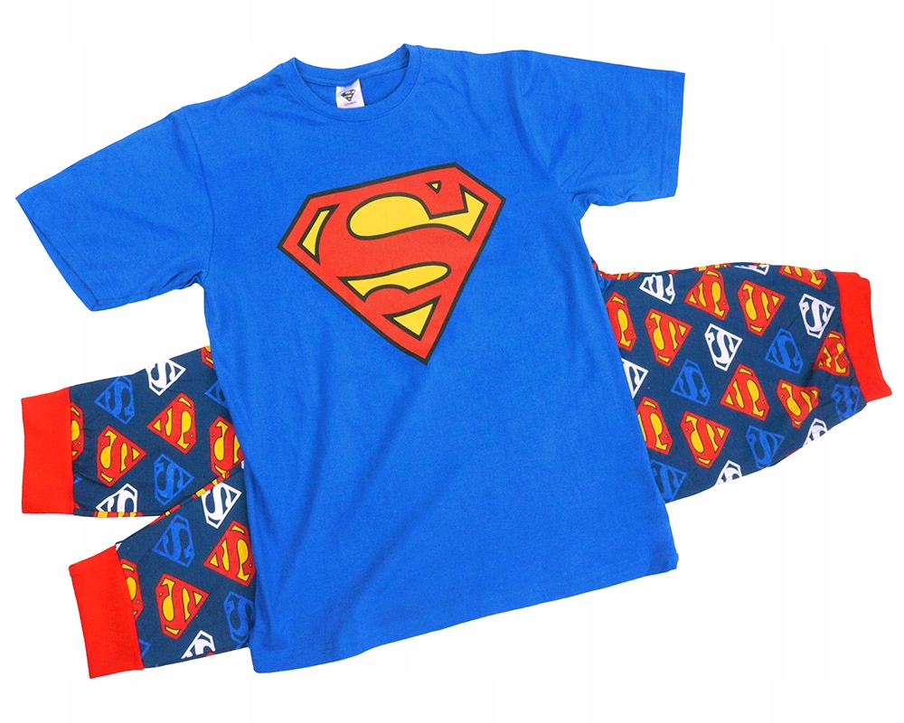 -20% Męska piżama Superman S oryginalna DC Comics