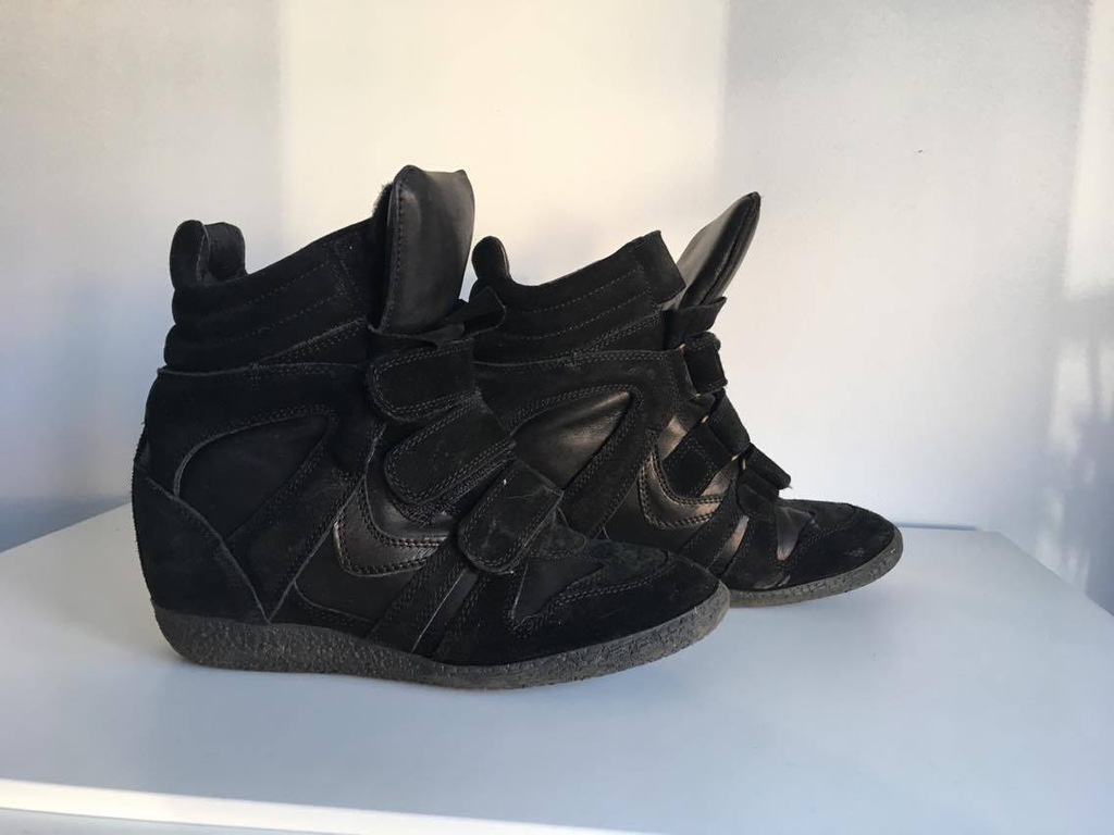 sprzedam buty jak isabel marant koturn