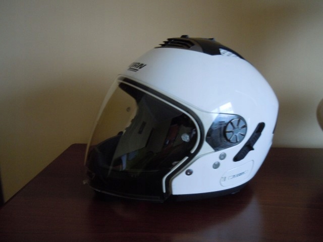 KASK NOLAN N43 AIR Z DOPINANĄ SZCZĘKĄ + POKROWIEC
