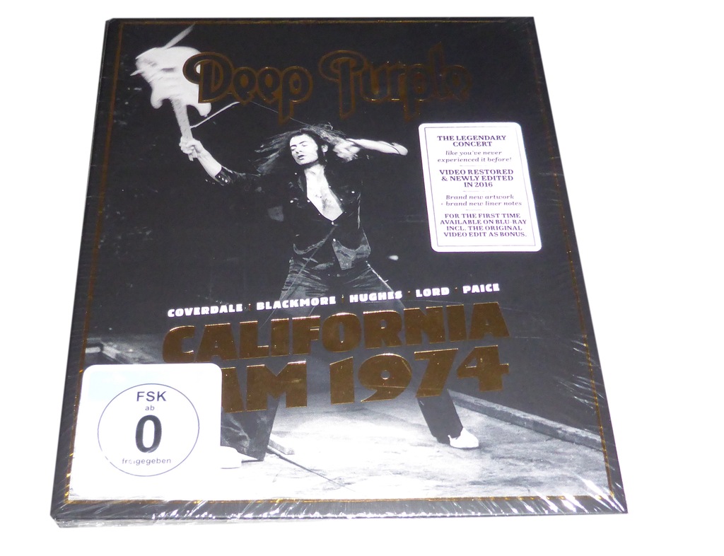 DEEP PURPLE CALIFORNIA JAM 1974 [BLURAY] (folia) 7250035614