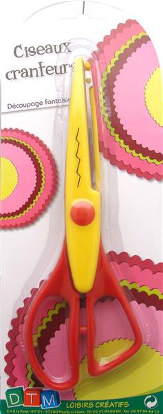 Nożyczki dekoracyjne - piorun 19 cm.
