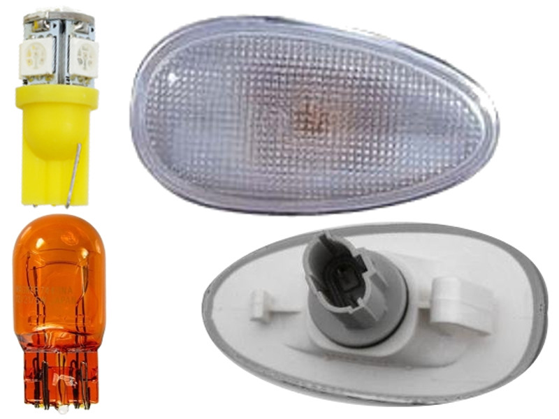 2X KIERUNKOWSKAZ MIGACZ BOCZNY DAEWOO LANOS + LED