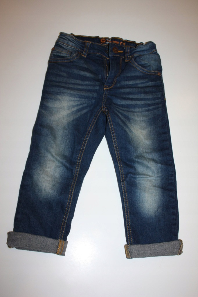 Modne spodnie jeansowe CUBUS rozmiar 98