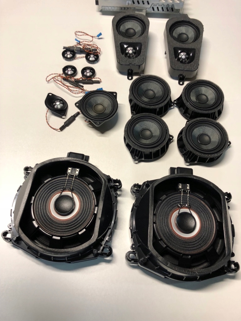 NAGŁOŚNIENIE BMW X5 F15 F85 HARMAN KARDON GŁOŚNIK 7605736919 oficjalne archiwum Allegro